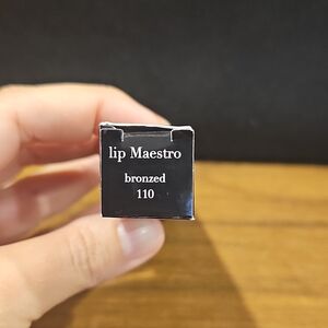 Giorgio Armani Lip Maestro Intense Velvet Liquid Lip Color In 110 Bronzed 6.5ml